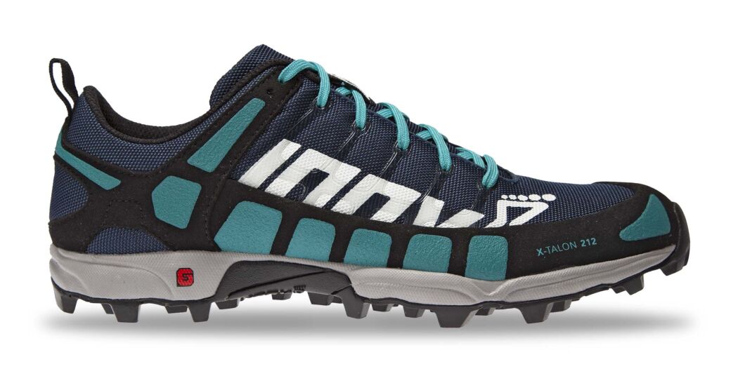 Inov-8 X-talon 212 V2 Womens Running Shoes Navy/Turquoise Philippines 24730BYKE